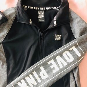 PINK Ultimate Half Zip Jacket